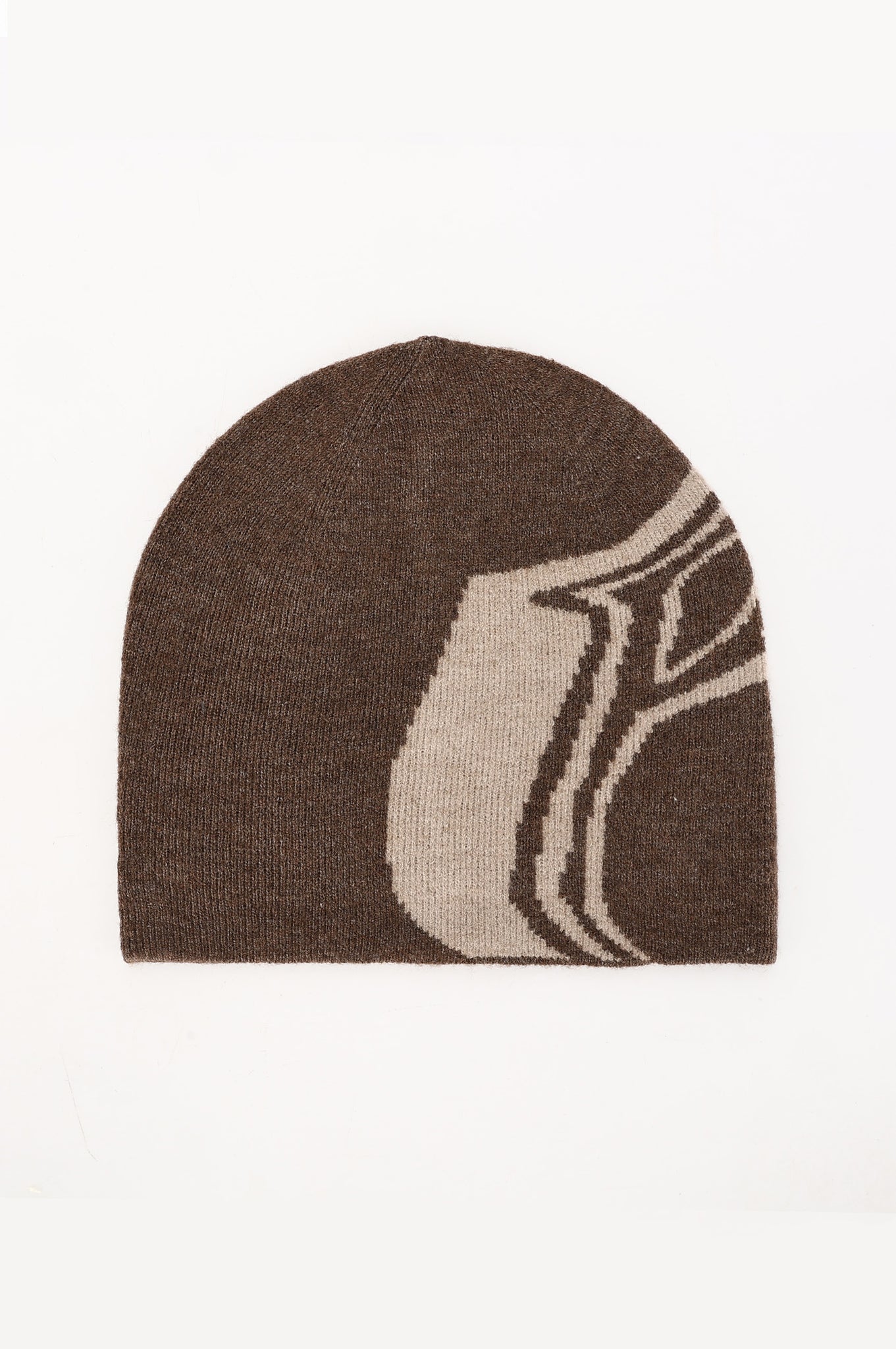 RYDER BEANIE - BEIGE/BROWN